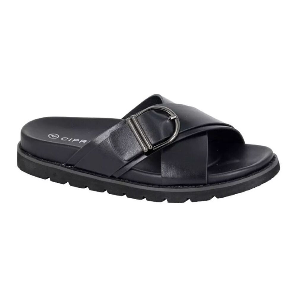 Cipriata Womens/Ladies Dalia Mule Sandals / Black